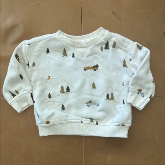 Little Co Newborn Sweatshirt - Picture 1 of 3